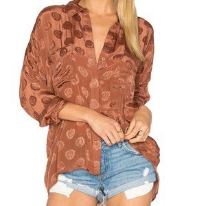 Revolve Tahara Woven Top AMUSE SOCIETY SIZE